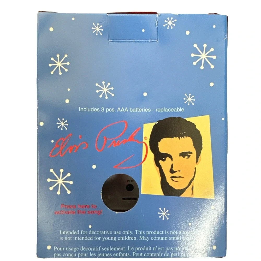 Elvis Lives Collectable Ornaments 68 Special, Jailhouse Rock, American Greet SET